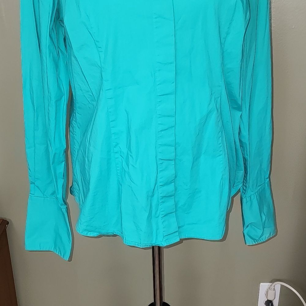Moda International Button‎ Down Shirt Size X-Large - Picture 3 of 13